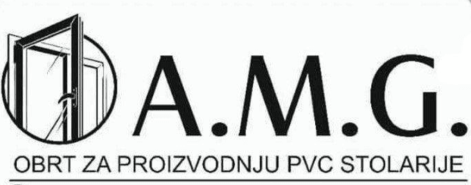 AMG PVC Stolarija logo - proizvodnja i montaža prozora i vrata